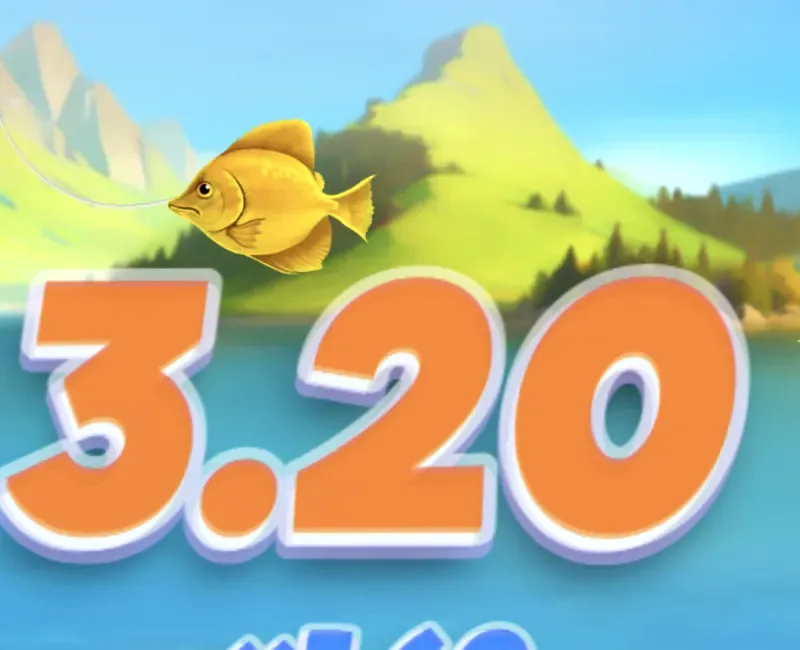 Fishing Club 2 gold fish high multiplier win celebration